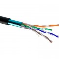 OK-Net Кабель мережевий OK-Net FTP cat.5e зовнішній 100м (F/UTP cat.5E-SL) (КППЭ-ВП (100) 4*2*0,46 / 100)