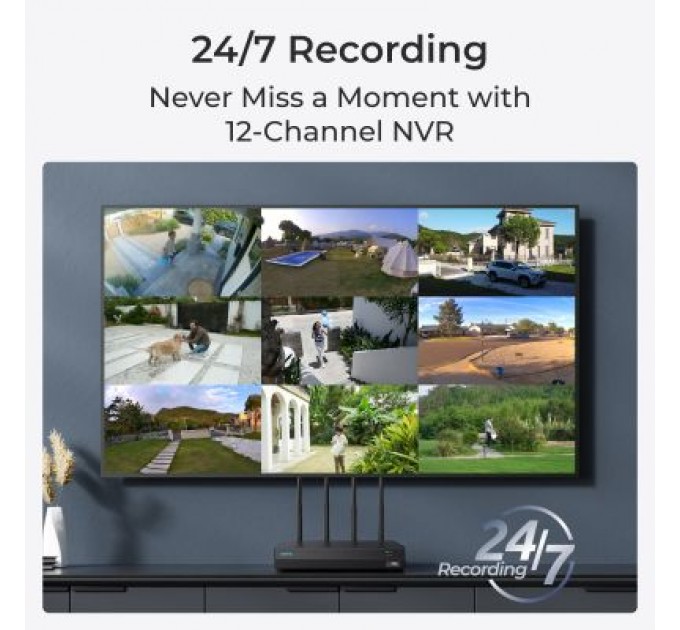 Reolink Реєстратор для відеоспостереження Reolink NVS12W