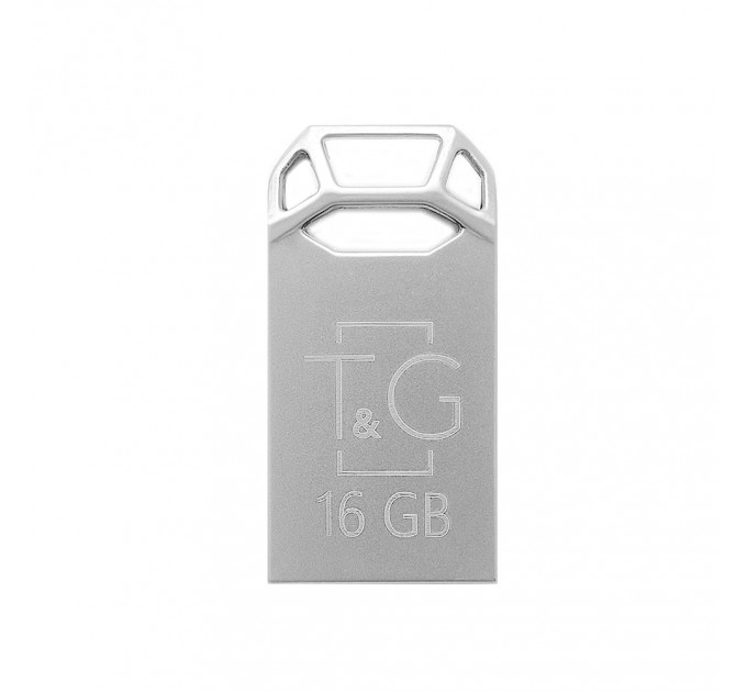 T&G Флеш-накопитель USB 16GB T&G 110 Metal Series Silver (TG110-16G)
