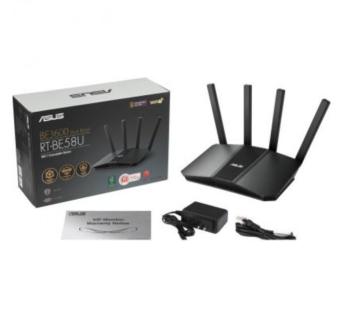 ASUS Маршрутизатор ASUS RT-BE58U (90IG0910-MO3C00)