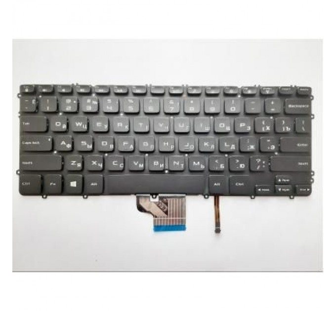 Dell Клавіатура ноутбука Dell XPS 15-9530,Precision M3800 черная,подсв (A46090)