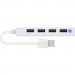 Speedlink Концентратор Speedlink SNAPPY SLIM USB Hub, 4-Port, USB 2.0, Passive, White (SL-140000-WE)