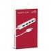 Speedlink Концентратор Speedlink SNAPPY SLIM USB Hub, 4-Port, USB 2.0, Passive, White (SL-140000-WE)