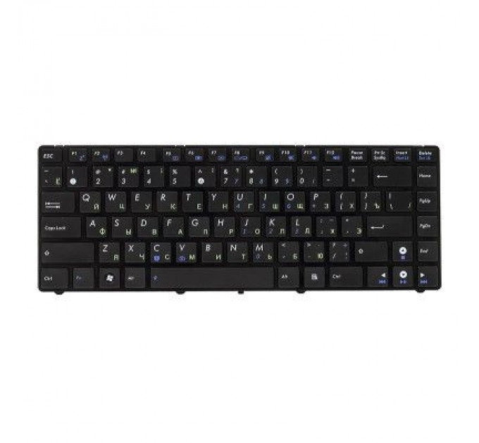 PowerPlant Клавіатура ноутбука ASUS A42,K42,N82 черный,черный PowerPlant (KB310807)