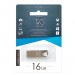T&G Флеш-накопичувач USB 16GB T&G 117 Metal Series Silver (TG117SL-16G)
