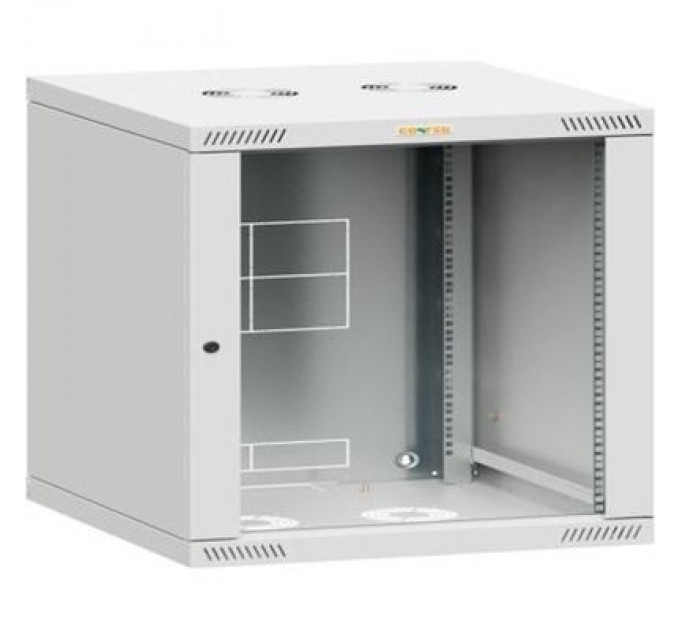 Conteg Шафа настінна Conteg 21U 19" глибина 450мм, RAL7035 (RQN-21-60/45)