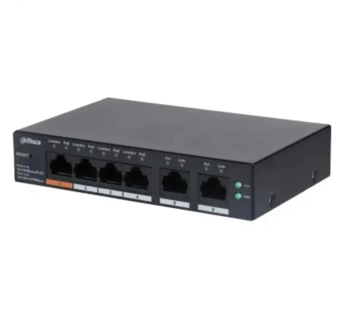 Dahua Комутатор мережевий Dahua DH-CS4006-4ET-60