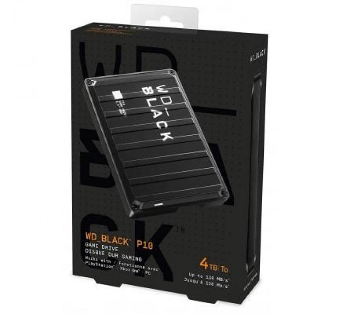 WD Зовнішній жорсткий диск 2.5" 4TB WD (WDBA3A0040BBK-WESN)