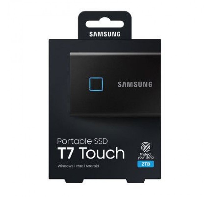 Samsung Накопичувач SSD USB 3.2 2TB T7 Touch Samsung (MU-PC2T0K/WW)