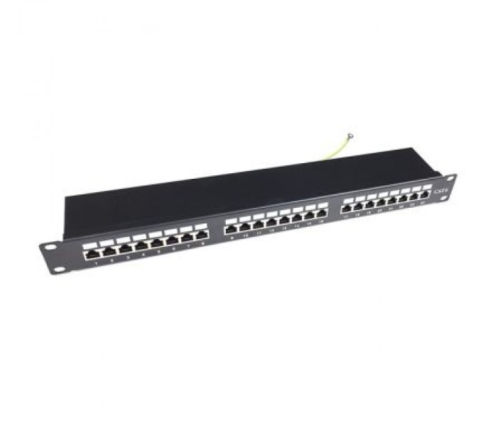 Eserver Патч-панель 19" 24xRJ45 STP cat.6, 1U Eserver (WT-2084-CAT 6)