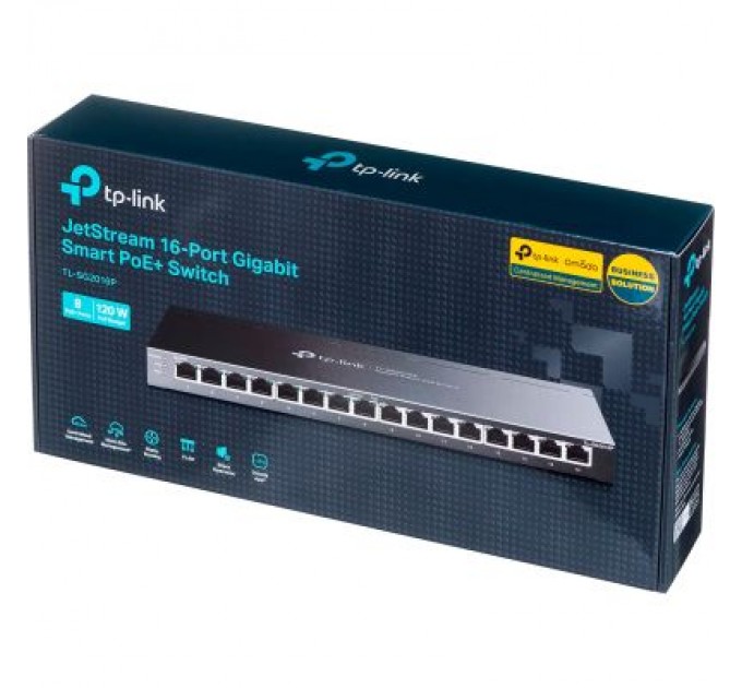 TP-Link Комутатор мережевий TP-Link SG2016P
