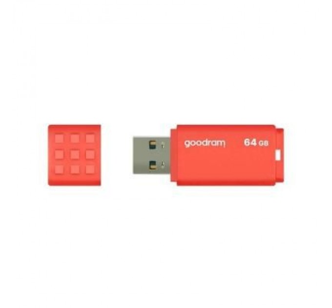 Goodram USB флеш накопичувач Goodram 64GB UME3 Orange USB 3.0 (UME3-0640O0R11)