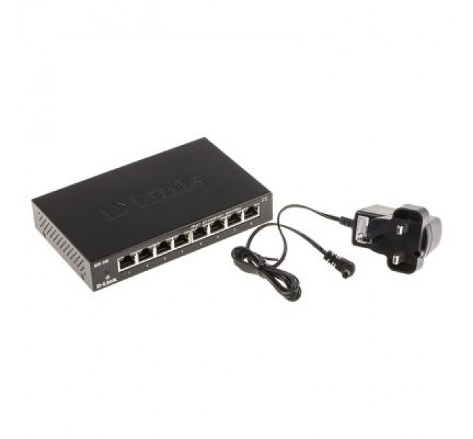 D-Link Комутатор мережевий D-Link DES-108