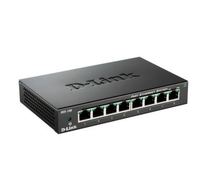 D-Link Комутатор мережевий D-Link DES-108