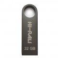 Hi-Rali Флеш-накопичувач USB 32GB Hi-Rali Shuttle Series Black (HI-32GBSHBK)
