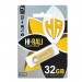 Hi-Rali Флеш-накопичувач USB 32GB Hi-Rali Shuttle Series Gold (HI-32GBSHGD)