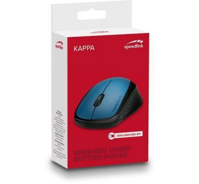 Speedlink Мишка Speedlink Kappa Wireless Blue (SL-630011-BE)
