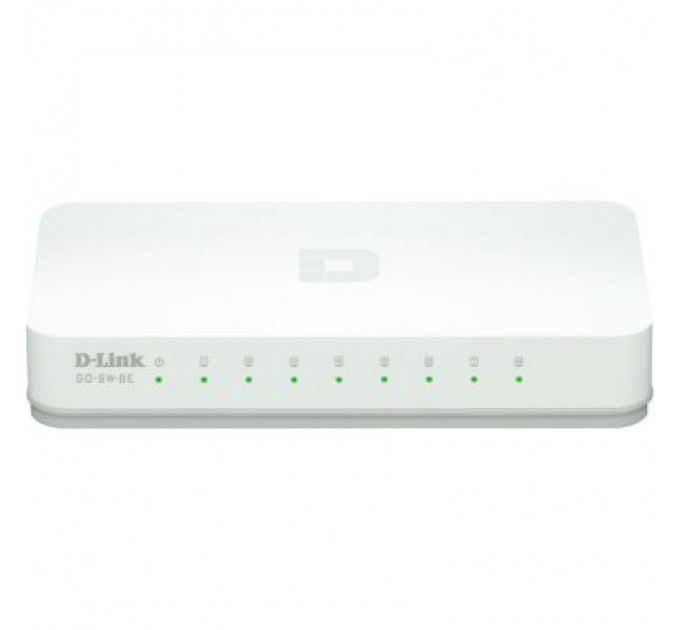 D-Link Комутатор мережевий D-Link GO-SW-8E