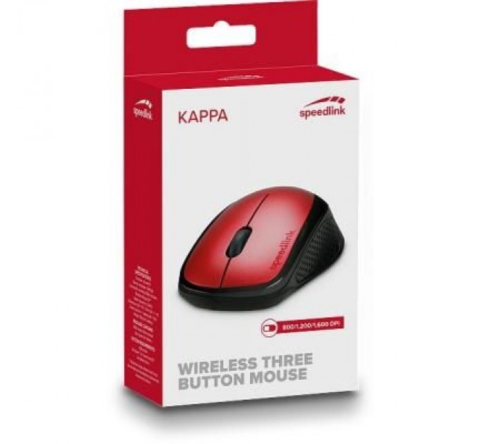 Speedlink Мишка Speedlink Kappa Wireless Red (SL-630011-RD)