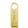 Hi-Rali Флеш-накопичувач USB 32GB Hi-Rali Shuttle Series Gold (HI-32GBSHGD)