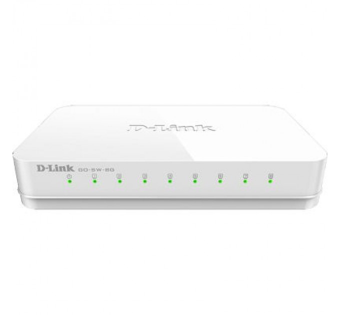 D-Link Комутатор мережевий D-Link GO-SW-8G