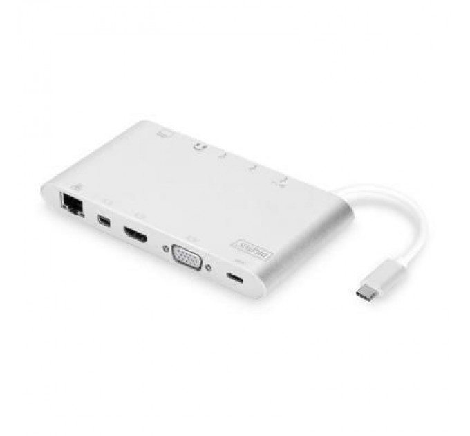 Digitus Концентратор Universal Docking Station, USB Type-C™ Digitus (DA-70861)