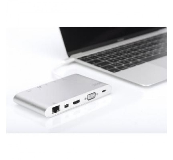 Digitus Концентратор Universal Docking Station, USB Type-C™ Digitus (DA-70861)