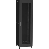 Шафа напольна Ipcom 42U 19" 600x1000 (С-42U-06-10-ДС-ПГ-1-9005)