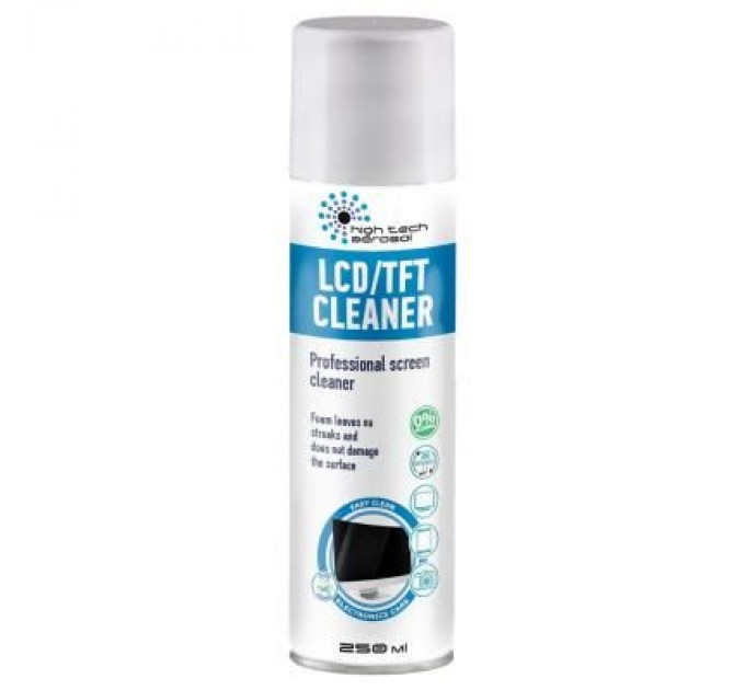 High Tech Aerosol Спрей для очищення High Tech Aerosol HTA LCD/TFT CLEANER 250 ml (06021)