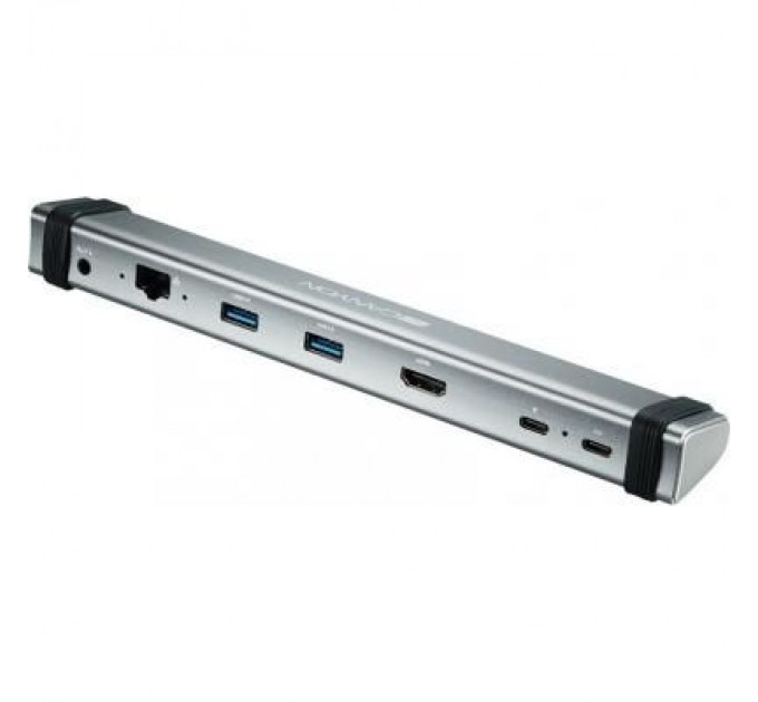 Canyon Порт-реплікатор Canyon Docking Station with 7 ports, 2*Type C, Input 100-240V (CNS-TDS06DG)