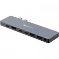 Canyon Порт-реплікатор Canyon Docking Station with 8 ports, 1*Type C PD100W+2*Type C (CNS-TDS08DG)