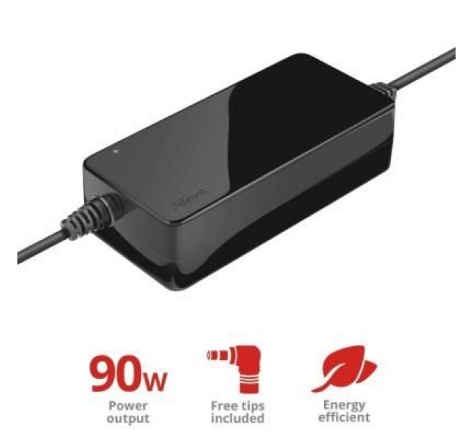 Trust Блок живлення до ноутбуку Trust Primo 90W-19V Universal Laptop (22142_TRUST)
