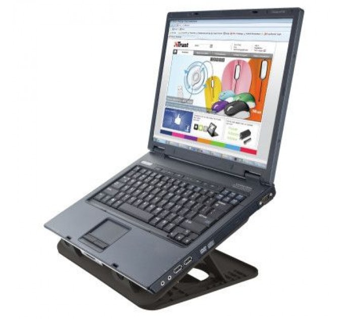 Trust Підставка до ноутбука Trust Cyclone (16") Black (17866_TRUST)