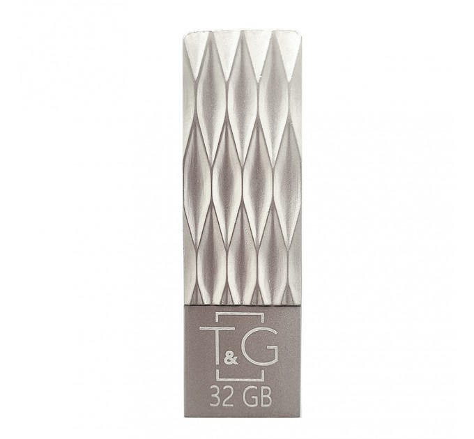 T&G Флеш-накопичувач USB 32GB T&G 103 Metal Series Silver (TG103-32G)