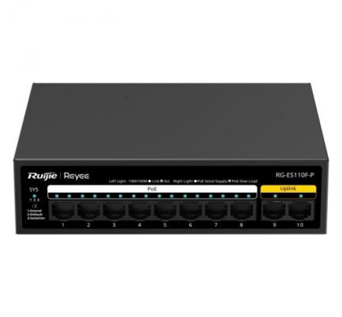 Ruijie Networks Комутатор мережевий Ruijie Networks RG-ES110F-P