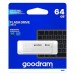 Goodram USB флеш накопичувач Goodram 64GB UME2 White USB 2.0 (UME2-0640W0R11)