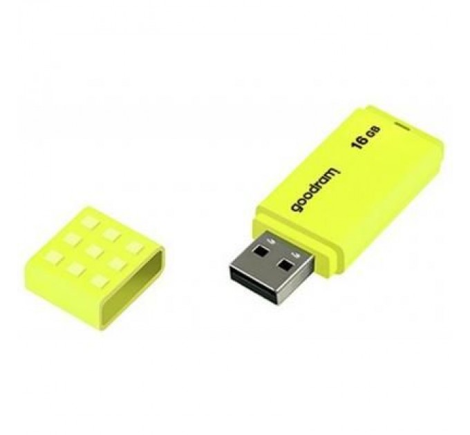 Goodram USB флеш накопичувач Goodram 16GB UME2 Yellow USB 2.0 (UME2-0160Y0R11)