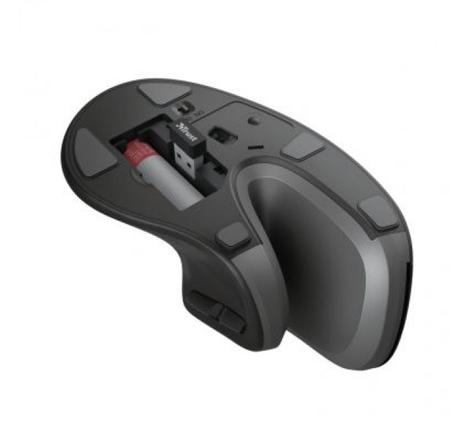 Trust Мишка Trust Verro Ergonomic Wireless Black (23507)