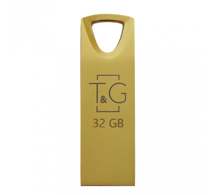 T&G Флеш-накопичувач USB 32GB T&G 117 Metal Series Gold (TG117GD-32G)
