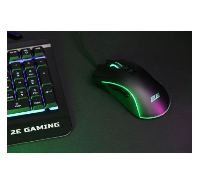 2E Мишка 2E MG340 RGB USB Black (2E-MG340UB)