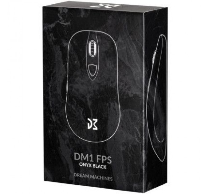Dream Machines Мишка Dream Machines DM1 FPS USB Onyx Black (DM1FPS_BLACKGLOSSY)