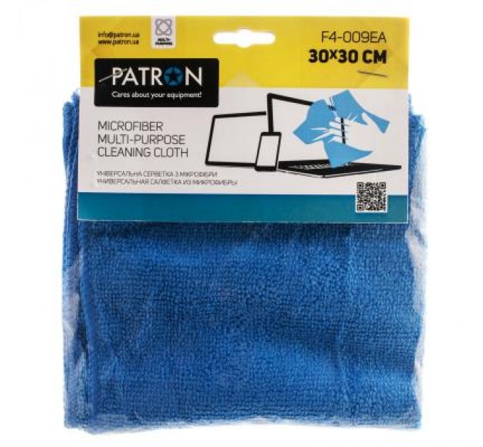 Patron Серветки Patron microfiber 1*30x30cm, для TFT/Television/Plasma (F4-009EA)