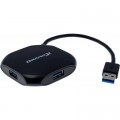 Grand-X Концентратор Grand-X Travel 4 х USB3.0 (GH-415)
