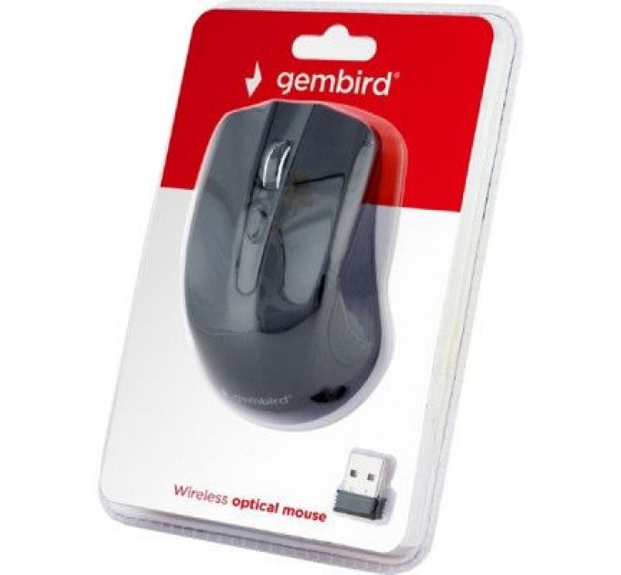 Gembird Мишка Gembird MUSW-4B-04-BS Black (MUSW-4B-04)