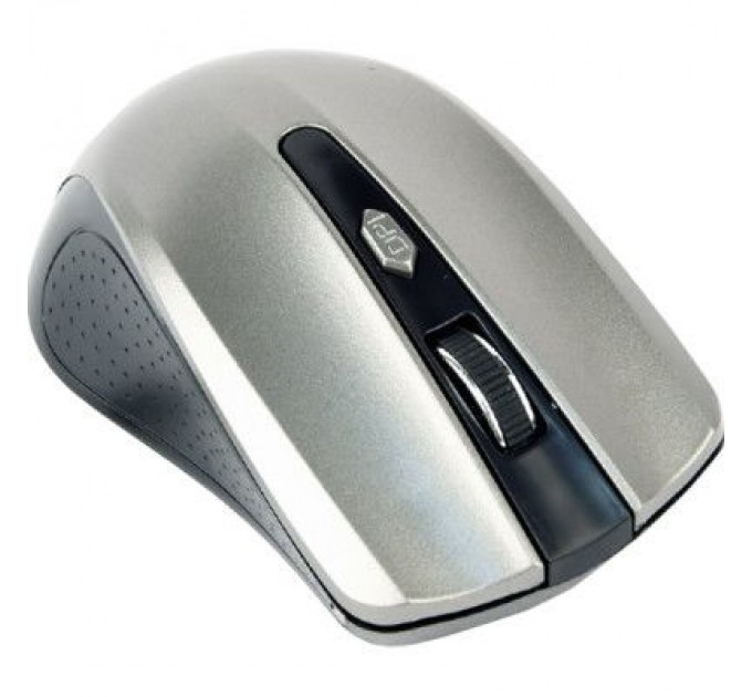 Gembird Мишка Gembird MUSW-4B-04-BG Grey+Black (MUSW-4B-04-BG)