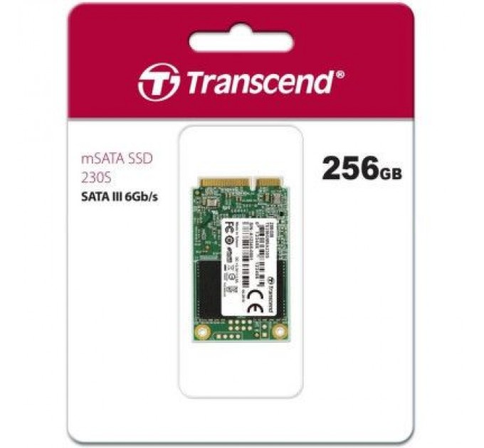 Transcend Накопичувач SSD mSATA 256GB Transcend (TS256GMSA230S)