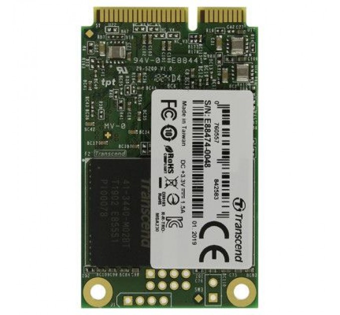 Transcend Накопичувач SSD mSATA 256GB Transcend (TS256GMSA230S)