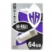 Hi-Rali Флеш-накопитель USB 64GB Hi-Rali Rocket Series Silver (HI-64GBVCSL)
