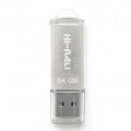 Hi-Rali Флеш-накопитель USB 64GB Hi-Rali Rocket Series Silver (HI-64GBVCSL)