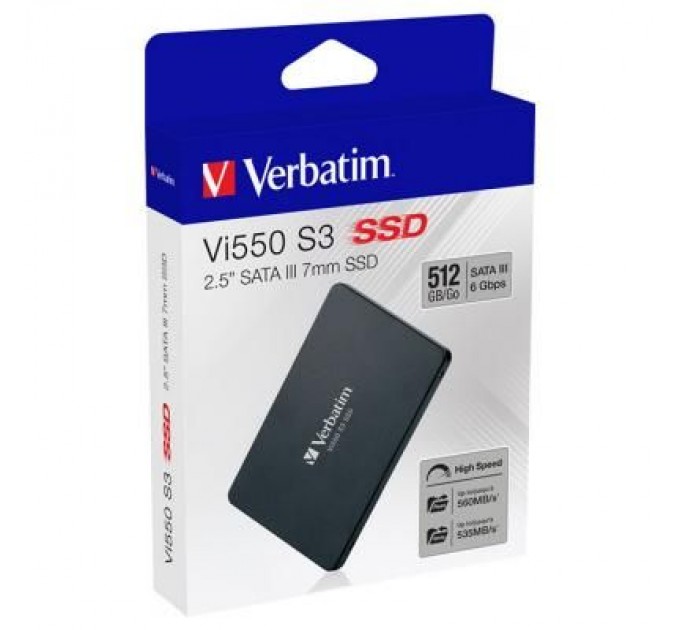 Verbatim Накопичувач SSD 2.5" 512GB Verbatim (49352)
